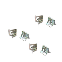 Clip de fixation automatique personnalisé en acier plat métal ressort en forme de U pince à ressort TS16949 a passé la qualité