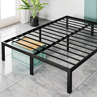 AAG Fabricant de Chine Usine Maison de Location Fer Forgé Acier Luxe Moderne California King Pleine Taille Lit Double Escalier