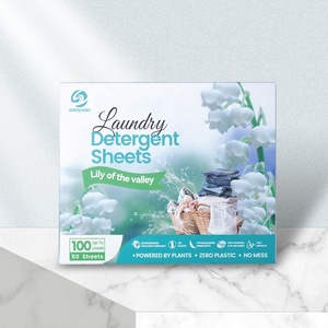 Hojas de Detergente para Ropa SANYUAN de Alta Calidad, Seguras para el Color, Cuidado Profundo para Ropa Interior, Tiras de Lavado para Ropa Interior - Product Image 1