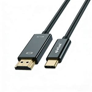 Câble USB C vers <span class=keywords><strong>HDMI</strong></span> Qiulink 4K Ultra HD 1,8 m (6 pieds) QL-CH510 <span class=keywords><strong>Adaptateur</strong></span> Type C vers HDTV pour MacBook Pro Air iPad <span class=keywords><strong>Samsung</strong></span> Ordinateur portable Moniteur - Product Image 2