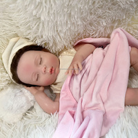 Superweiche Flüssig-Silikon Platin-Silikon Reborn Baby Ganzkörper-Silikonpuppe Bebe Reborn