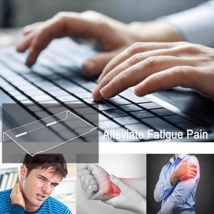 Rõ ràng <span class=keywords><strong>Acrylic</strong></span> PC Bàn phím chủ đứng nghiêng bàn phím máy tính đứng, Bàn Phím Riser cho ergonomic dễ dàng đánh máy, Bàn Phím đứng - Product Image 5