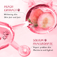 OEM SADOER Private Label Beauty Fruit Face Maskss Mascarillasl Facial Mask Moisturizes Hydrates Cartoon Themed Facial Mask