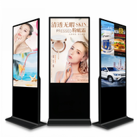 Pantalla Publicitaria 4K UHD para Interiores, Reproductor Vertical con Pantalla Táctil, Kiosco LED HD LCD para Centros Comerciales