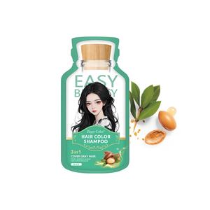 Fornito in fabbrica per capelli <span class=keywords><strong>colore</strong></span> Shampoo bustina colorante Non allergico per capelli colori vibranti moda bellezza capelli neri Guangzhou - Product Image 4