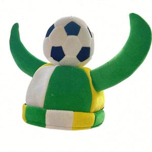 Nuevo Gorro de Fanático de Fútbol con Cuernos 2026, Reutilizable, de Poliéster, para Niños, Ideal para Partidos de Fútbol, Carnaval, Halloween, Personalizable - Product Image 2
