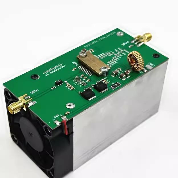 2.4GHz 50W Power Module 2.4-2.5GHz Output 50W Gain 32dB RF Power Amplifier Module