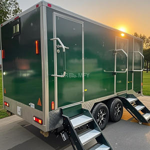 2025 Outdoor Luxury Bathroom Mobile Restroom <b>Portable</b> <b>Camping</b> <b>Toilets</b> Trailer Manufacturers For Sale - Product Image 4