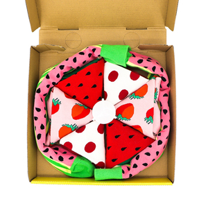 Caja <span class=keywords><strong>de</strong></span> <span class=keywords><strong>Calcetines</strong></span> con Diseño <span class=keywords><strong>de</strong></span> <span class=keywords><strong>Pizza</strong></span>, 4 Pares, <span class=keywords><strong>Calcetines</strong></span> Personalizados, Novedosos, Divertidos y a la Moda - Product Image 4