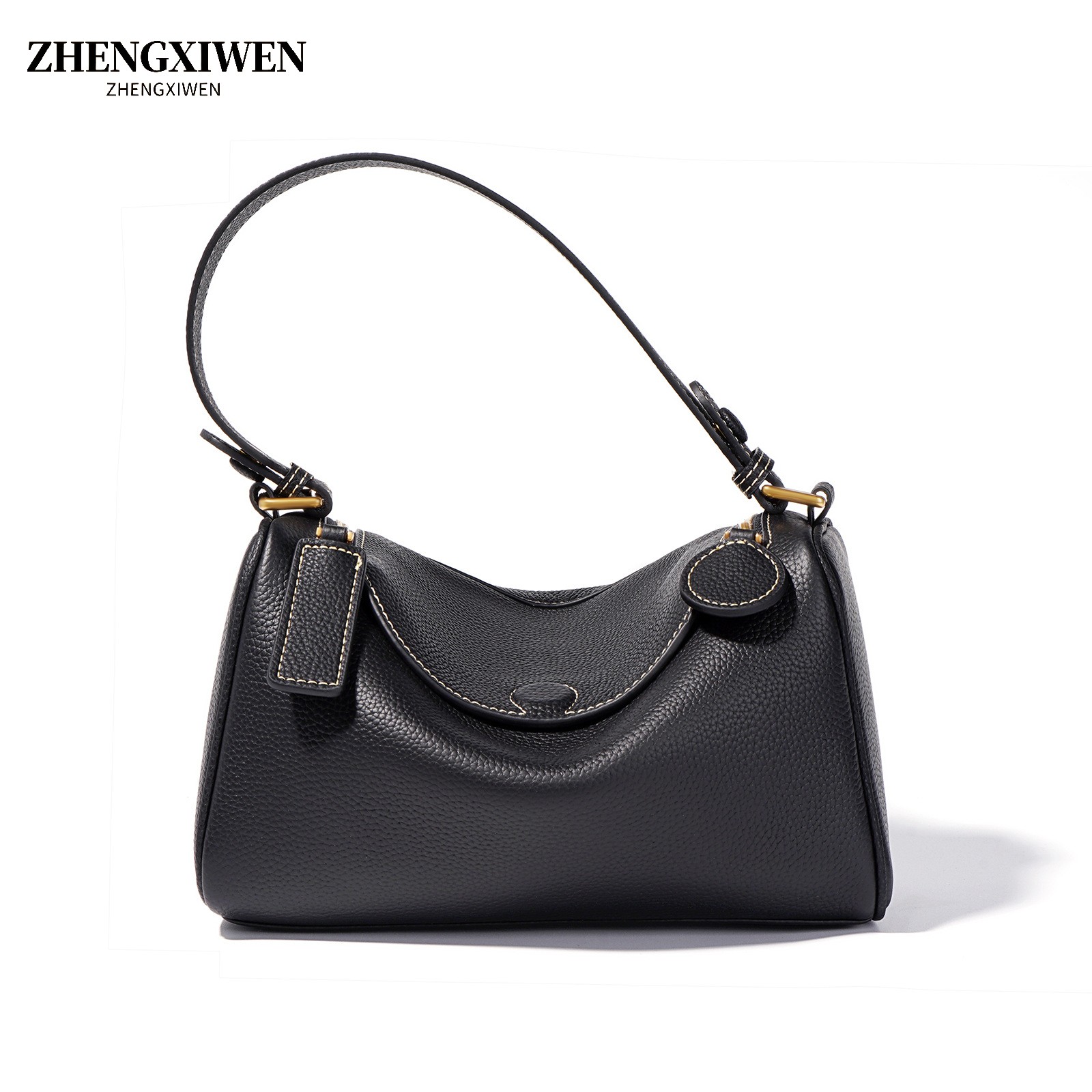 Magnetic Snap Closure Black