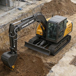 Escavatore Cingolato Cummins con PLC e Cuscinetti, Profondità di Scavo 40-150mm, Garanzia di 1 Anno per Lavori di Giardinaggio e Ristrutturazione - Product Image 5