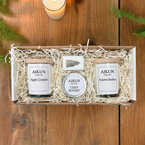 AIKUN Manufacturer Wholesale Premium Fragrance Glass <b>Candle</b> Soy Wax <b>Candle</b> Luxury <b>Candle</b> for Romantic Ambience - Product Image 1