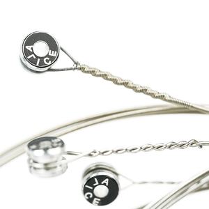 Cordes de <span class=keywords><strong>guitare</strong></span> électrique authentiques Alice A503 009, jeu de cordes 1ère à 6ème, pack en vrac, noyau en acier - Product Image 3