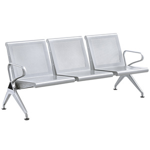 Sillas de espera Yijiahao de tres plazas, de acero laminado en frío con reposabrazos, para clínica médica, fila de sillas - Product Image 2