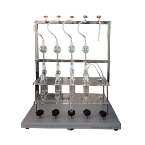 Testeur de teneur en soufre pour produits pétroliers légers TP-119, type pompe à vide 5 tubes, pour l'analyse du soufre des pétroles liquides - Product Image 1