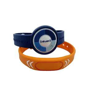OTPS 13.56mhz 125khz Uhf Wristband Rfid Bracelet Tk4100 Silicone Cooling Rfid Wristband Bracelet Rfid Elastic Wristband Free