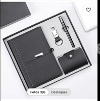 Combinaison gratuite d'affaires sur mesure de luxe isolé tasse stylo porte-clés porte-carte compagnon d'affaires cadeau 2025 modèle