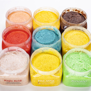 Wholesale OEM Strawberry Foot <b>Body</b> Salt Sugar <b>Scrub</b> Exfoliating Whitening - Product Image 1