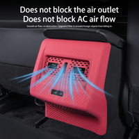 Couvre-prise d'air conditionné en silicone anti-coup de pied pour Toyota Camry 9ème génération, accessoires intérieurs de voiture 2024 2025 2026