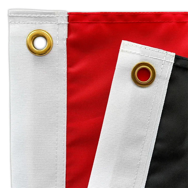 100% in poliestere 3'X5' 150x90cm bandiera del paese ricamata in poliestere bandiera egitto
