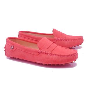 Chaussures à enfiler décontractées pour femmes avec doublure en cuir véritable supérieur en cuir de vachette semelle extérieure tendon de boeuf-Tendance de la mode pour la saison de printemps - Product Image 3