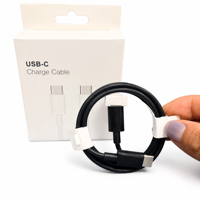 Câble de charge USB Type-C en TPE plat de 1m/2m, charge rapide 3A, PD 20W/60W, cordon de données pour téléphones mobiles - Vente en gros