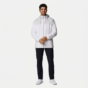 Men Custom Made Stand Vintage Hooded <b>Canvas</b> Windbreaker Jacket Waterproof Anti-Bacterial Reversible Casual for Online Sale - Product Image 1