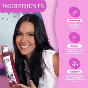 HUNMUI <strong>Hair</strong> Growth <strong>Shampoo</strong> and Conditioner Set With Onion Rosemary and Biotin Strengthening Serum Kit <strong>for</strong> <strong>Men</strong> and Women - Product Image 3