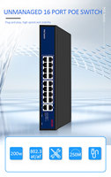 Commutateur de réseau Poe Gigabit non géré 2 SFP avec VLAN pour divers scénarios 18 10/100/1000Mbps
