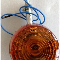 Paire de clignotants de moto, indicateur lumineux rond pour Jincheng//AX100/Haojue