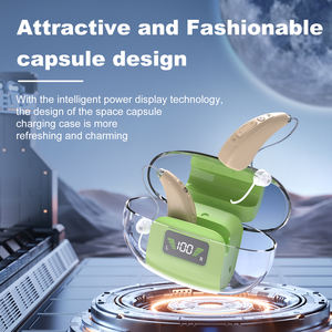 ใหม่มาถึงผู้ผลิตเครื่องขยายเสียงการได้ยินแบบพกพาสมาร์ทดิจิตอลที่ตั้งโปรแกรมได้เครื่องช่วยฟัง BTE ชาร์จด้วยกรณีแห้ง - Product Image 3