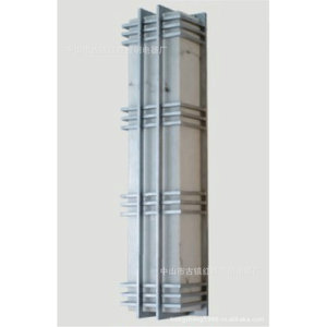 Lampe murale extérieure en aluminium LED 110-240V, éclairage de rue étanche, montage mural en bande longue - Product Image 1