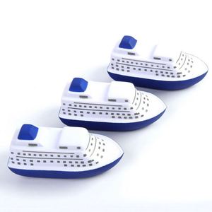 Pelotas Antiestrés con Forma de Barco, Venta al por Mayor, Juguetes Promocionales de Espuma de Poliuretano - Product Image 3