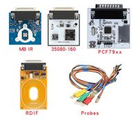 Programador IProg+ Herramienta de Diagnóstico OBD2, Reinicio de ECU, Tacómetro, IMMO, Airbag, Corrección de Kilometraje, Programación de Llaves con Adaptadores Completos