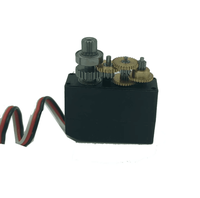 Servomoteur numérique à engrenages métalliques JX PDI-HV0903MG 2,6 kg, boîtier en plastique de haute qualité, pour avion RC à voilure fixe et planeur