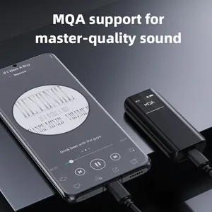 Receptor FiiO BTR15 BT 5.1, DAC USB, Amplificador de Auriculares de Alta Resolución, 2* ES9219MQ, DSD256, LDAC/aptX, Salida de 3.5/4.4mm, Hidizs - Product Image 3