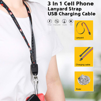 Bracelet chargeur Micro Usb charge de téléphone Type C données lanière chaîne collier câble pour Iphone