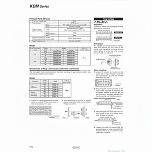 SMC Pneumatics KDM20P-23 Rectangulaire Multi Connecteur Pièces Pneumatiques - Product Image 1