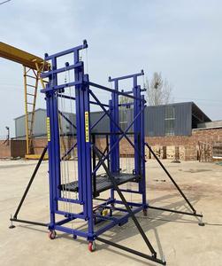 Diskon besar kualitas tinggi 300kg-10m perancah listrik meja angkat baru dapat dilipat Remote Control portabel - Product Image 6