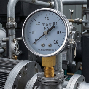 ZX-8-12 0.6 MPa <strong>Pressure</strong> Gauge - 2.5 Accuracy Class Brass <strong>Manometer</strong> for Water/Gas/Oil <strong>Pressure</strong> Measurement - Product Image 3