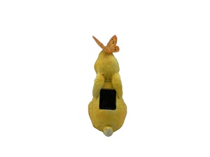 Lampe de nuit décorative en résine Fire Rabbit, animal lumineux dans le noir, style anime, peinte à <span class=keywords><strong>la</strong></span> main, cadeau d'affaires - Product Image 2