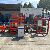 Machine à fabriquer des briques en béton Wodun pour blocs creux, pleins et pavés emboîtables avec plus de 100 modèles de moules personnalisés