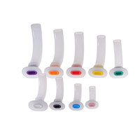 Vente en gros médicale jetable voies respiratoires oropharyngées Guedel Berman Type avec plusieurs tailles pour appareils d'urgence et cliniques