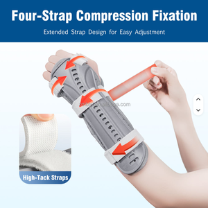 Órtese Ajustável Ortopédica para Palma da Mão com Suporte Metálico Médico para Fixação do Punho em Túnel Carpal e Fraturas - Product Image 2
