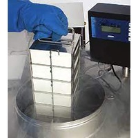 Conteneur à glace sèche avec régulateur de température utilisation en laboratoire Chaînes du froid Boîtes de transport de glace sèche Boîtes de stockage de glace sèche