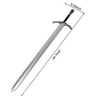 Armes en mousse PartyGears pour LARP, épée longue médiévale de chevalier viking, jouet de cosplay, répliques de jeux et de films