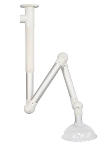 Hotte de laboratoire, ventilateur d'extraction croisé, bras d'extraction des fumées, hotte de moteur, ventilation universelle, couvre-tête de perceuse moderne en PP, utilisation scolaire - Product Image 6