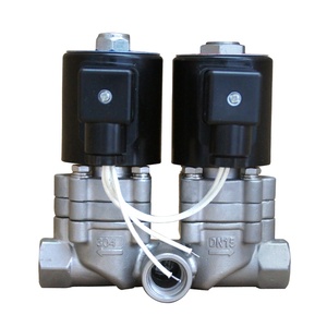 Válvulas de Acero al Carbono y Acero Inoxidable Z(X+Y)3 de 3/2 Vías, Accionadas por Pistón, con Rosca de Brida, Solenoide de 3 Vías - Product Image 1