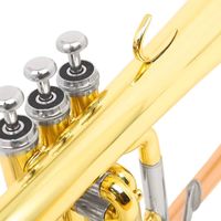Flugelhorn Profesional Bb Lapisan Emas Kuningan Fosfor Pipa Tiup Kuningan Bodi Kuningan Flugel Horn Populer Grosir