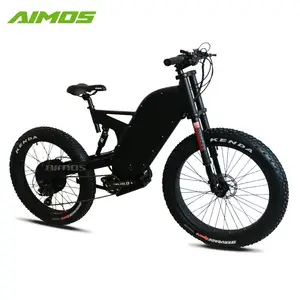 2024强大的型号aimos电动自行车山地雪3000瓦电动自行车3000瓦摩托车脂肪自行车，带范围100千米